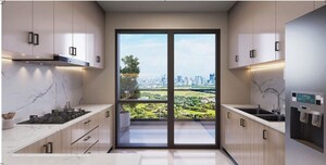 Kitchen in 3 BHK Apartment at Emaar Serenity Hills, Sector 86 – for Sale