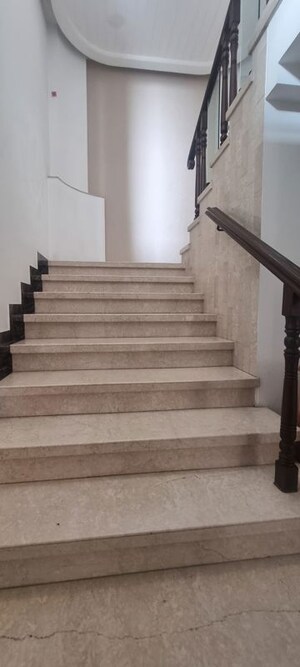 Staircase in 4 BHK Apartment at Greater Kailash – for Rent