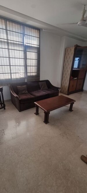 Living Room in 4 BHK Apartment at Greater Kailash – for Rent