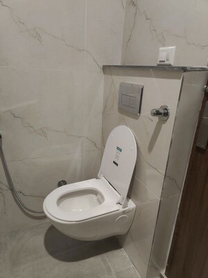 Bathroom in 1 BHK Builder Floor at Aman Vihar – for Rent