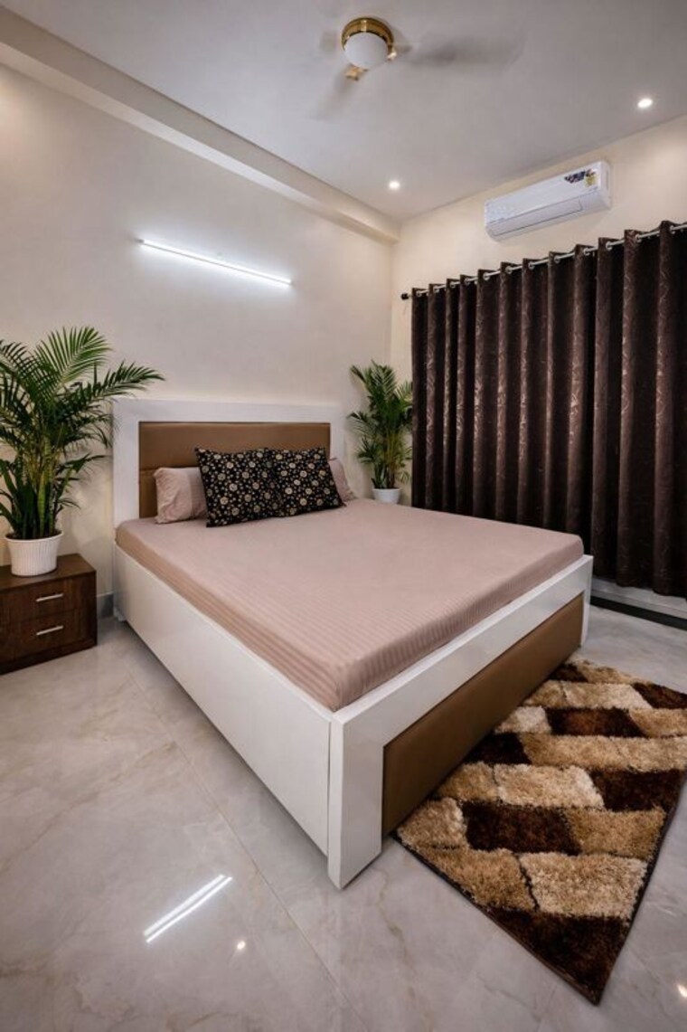 Bedroom, aman vihar 3 Bedroom 1700 Sq.Ft. Builder Floor In Aman Vihar Dehradun 10433859
