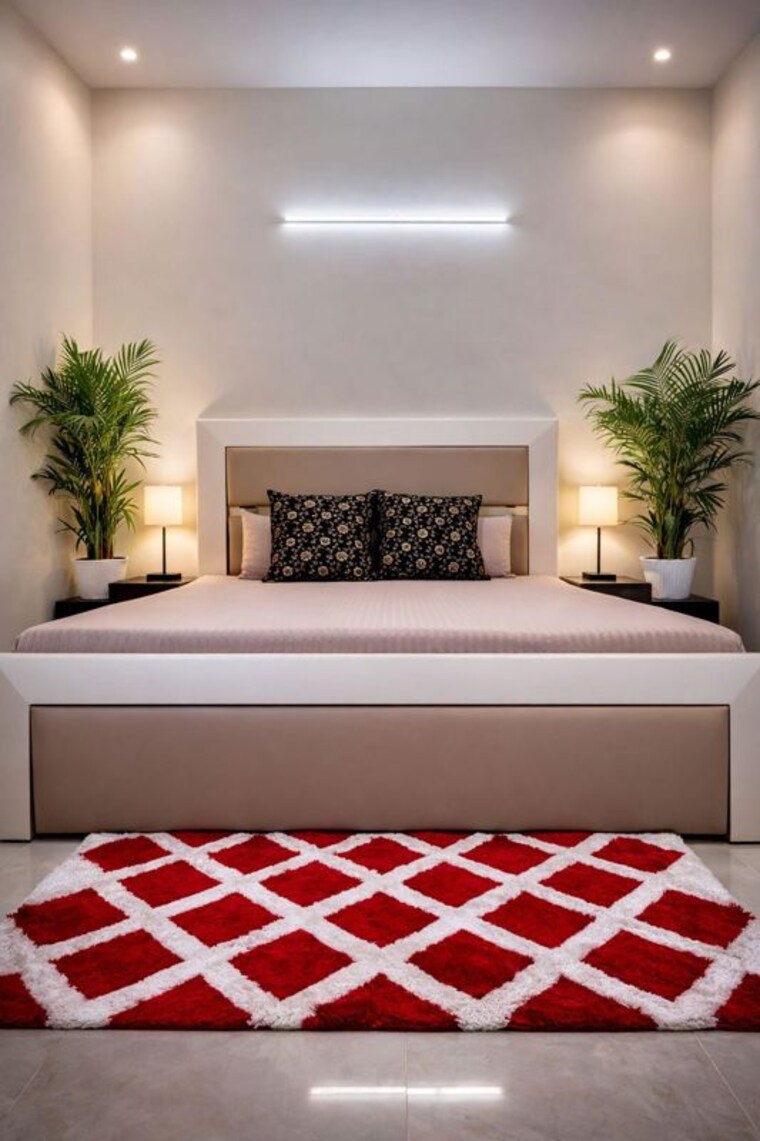 Bedroom, aman vihar 3 Bedroom 1700 Sq.Ft. Builder Floor In Aman Vihar Dehradun 10433859
