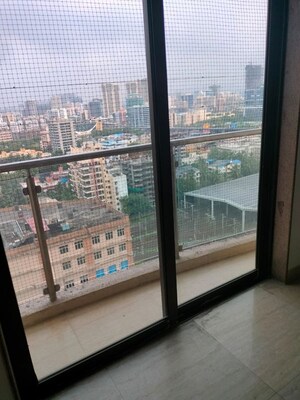 Balcony in 3 BHK Apartment at HDIL Metropolis Residences, Andheri West – for Rent
