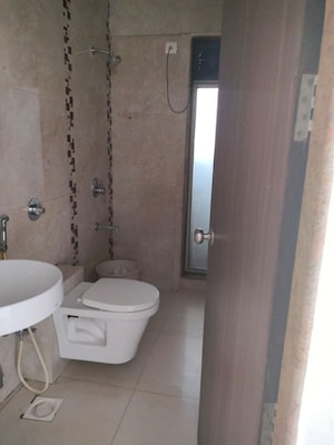 Bathroom in 3 BHK Apartment at HDIL Metropolis Residences, Andheri West – for Rent