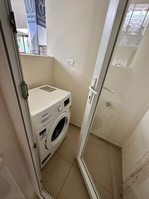 Bathroom in 3 BHK Apartment at Brigade El Dorado, Bagaluru – for Rent