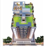 3 BHK 1500 Sq.Ft. Apartment in Laxminagar