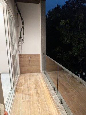 Balcony in 3 BHK Apartment at East Of Kailash – for Rent