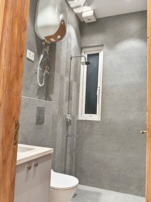 Bathroom in 3 BHK Apartment at East Of Kailash – for Rent