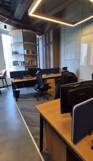Team Area in  Office Space at One Lodha Place, Lower Parel – for Rent