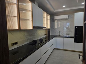 Kitchen in 4 BHK Builder Floor at Nirvana Country – for Sale