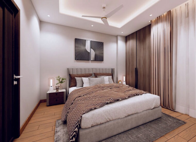 Bedroom, sector 71 3 Bedroom 179 Sq.Yd. Builder Floor In Sector 71 Gurgaon 10434011