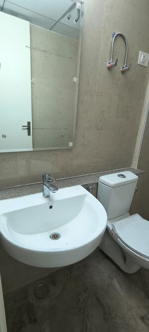 Bathroom in 3 BHK Apartment at Eldeco Live By The Greens, Sector 150 – for Rent