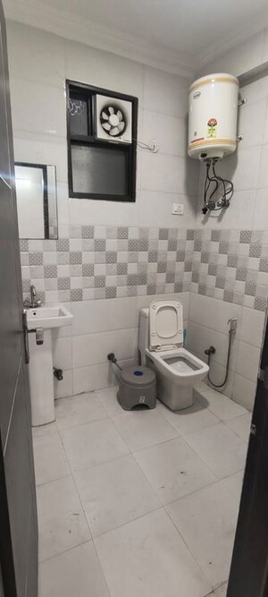 Bathroom in 2 BHK Builder Floor at Malviya Nagar – for Rent