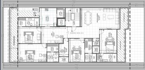 Floor Plan in 4 BHK Builder Floor at Sushant Lok I – for Sale