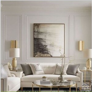 Living Room in 4 BHK Builder Floor at Dlf Phase I – for Sale