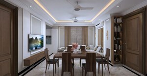 Dining area in 3 BHK Builder Floor at Sector 70a – for Sale