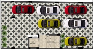 Floor Plan in 3 BHK Builder Floor at Sector 70a – for Sale