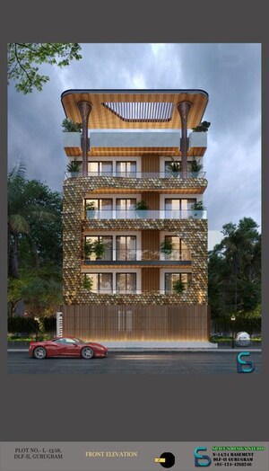 4 BHK Builder Floor – Exterior View View at Dlf Phase ii - for Sale