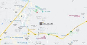4 BHK Builder Floor – Map Location View at Dlf City Phase 3 - for Sale