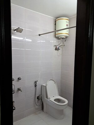 Bathroom in 2 BHK Builder Floor at Saket – for Rent
