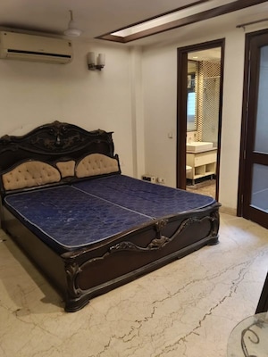 Bedroom in 4 BHK Builder Floor at Malviya Nagar – for Sale