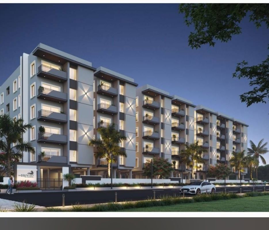 2.5 BHK + Pooja Room,Study Room 1431 Sq.Ft. Apartment in SVNR The Breeze
