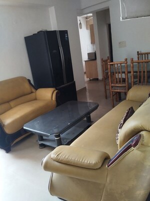 Living Room in 2 BHK Apartment at Supertech Cape Town, Sector 74 – for Rent