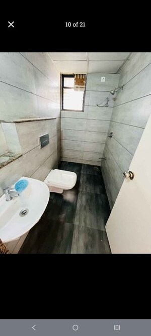 Bathroom in 3 BHK Apartment at Thaltej – for Rent