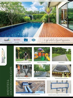  Plot – Exterior View View at SR Sree City, Agapally - for Sale