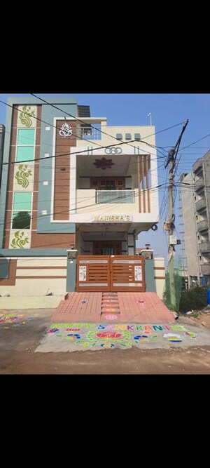 2 BHK Independent House – Exterior View View at Beeramguda - for Rent