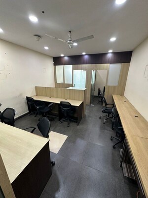 Team Area in  Office Space at Bharti Astra Towers, New Town – for Rent