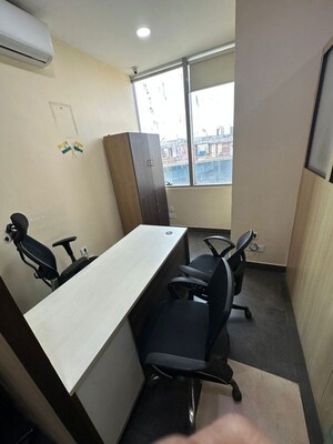 Team Area in  Office Space at Bharti Astra Towers, New Town – for Rent