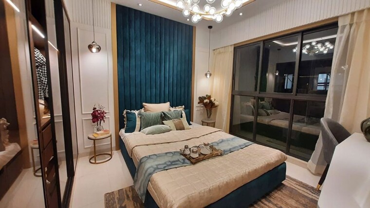 Bedroom, k-raheja-jade-city 3 Bedroom 1250 Sq.Ft. Apartment In Juinagar Navi Mumbai 10426872
