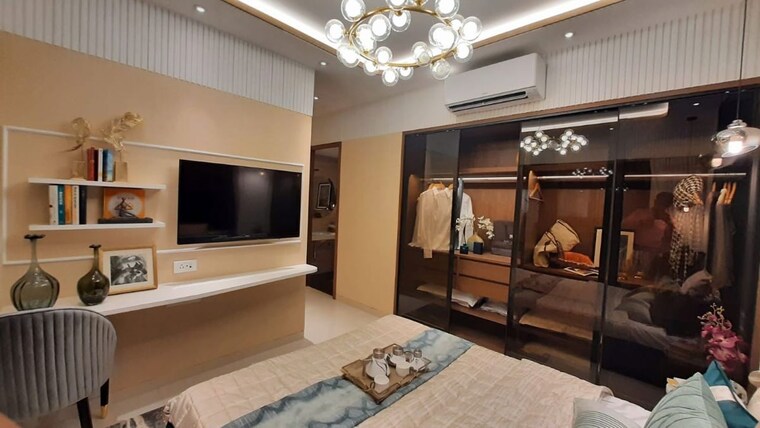 Living Room, k-raheja-jade-city 2 Bedroom 700 Sq.Ft. Apartment In Juinagar Navi Mumbai 10426742