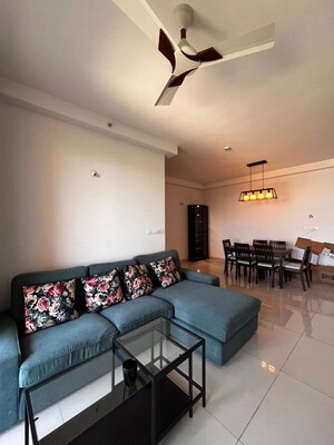 Bedroom in 2 BHK Apartment at Puravankara Purva Atmosphere, Thanisandra Main Road – for Rent