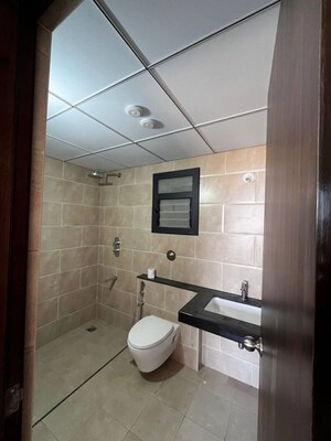 Bathroom in 2 BHK Apartment at Puravankara Purva Atmosphere, Thanisandra Main Road – for Rent