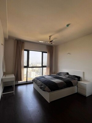 Bedroom in 2 BHK Apartment at Puravankara Purva Atmosphere, Thanisandra Main Road – for Rent