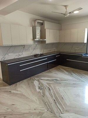 Kitchen in 3 BHK Builder Floor at Kohli One Malibu Town Plot, Sector 47 – for Rent