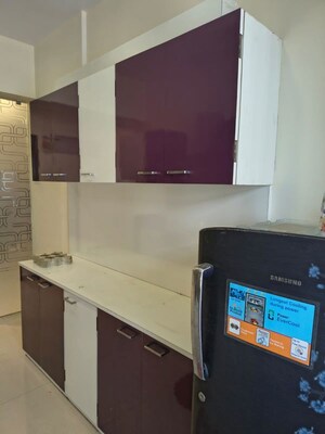 Kitchen in 2 BHK Apartment at Puranik Rumah Bali, Ghodbunder Road – for Rent