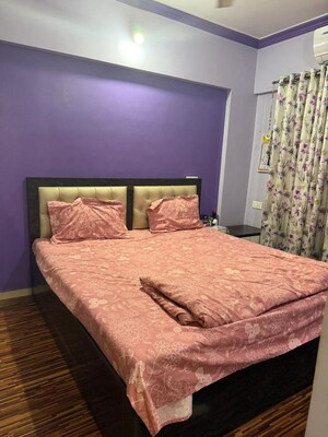 Bedroom in 1 BHK Apartment at Puranik City, Kasarvadavali – for Rent