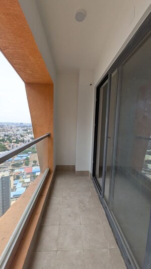 Balcony in 3 BHK Apartment at Puravankara Purva Atmosphere, Thanisandra Main Road – for Sale
