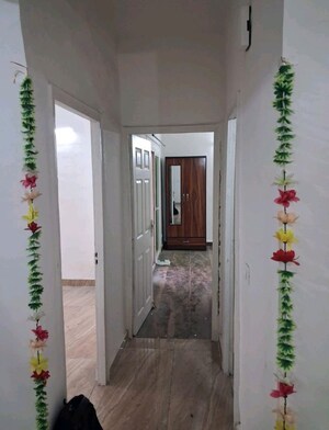 Building Lobby in 2 BHK Apartment at Migsun Twiinz, Eta Ii Greater Noida – for Rent