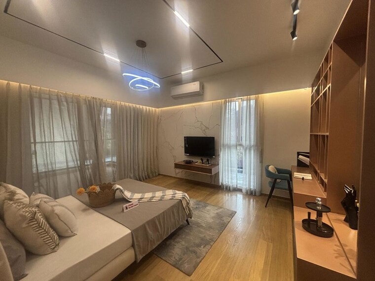 Bedroom, godrej-blue 3 Bedroom 1507 Sq.Ft. Apartment In B L Saha Road Kolkata 10434321