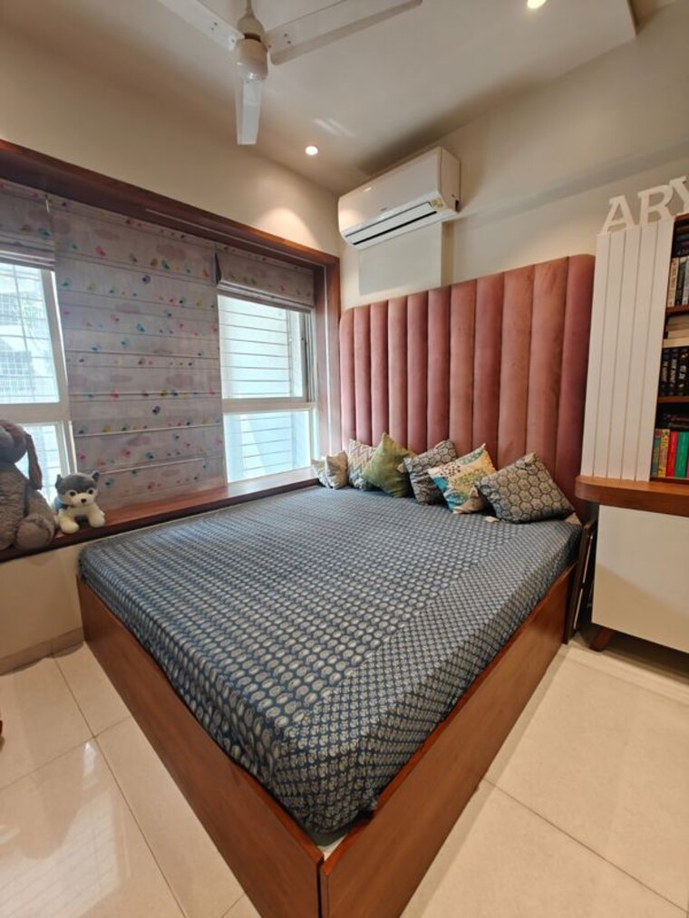 Bedroom, kunal-aspiree 3 Bedroom 1300 Sq.Ft. Apartment In Balewadi Pune 10434372