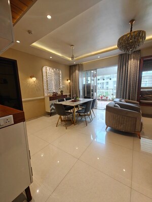Living Room in 3 BHK Apartment at Kunal Aspiree, Balewadi – for Rent