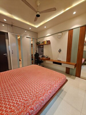 Bedroom in 3 BHK Apartment at Kunal Aspiree, Balewadi – for Rent