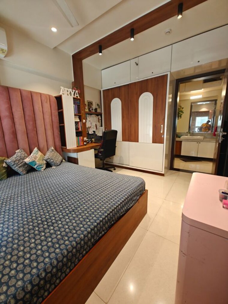 Bedroom, kunal-aspiree 3 Bedroom 1300 Sq.Ft. Apartment In Balewadi Pune 10434372