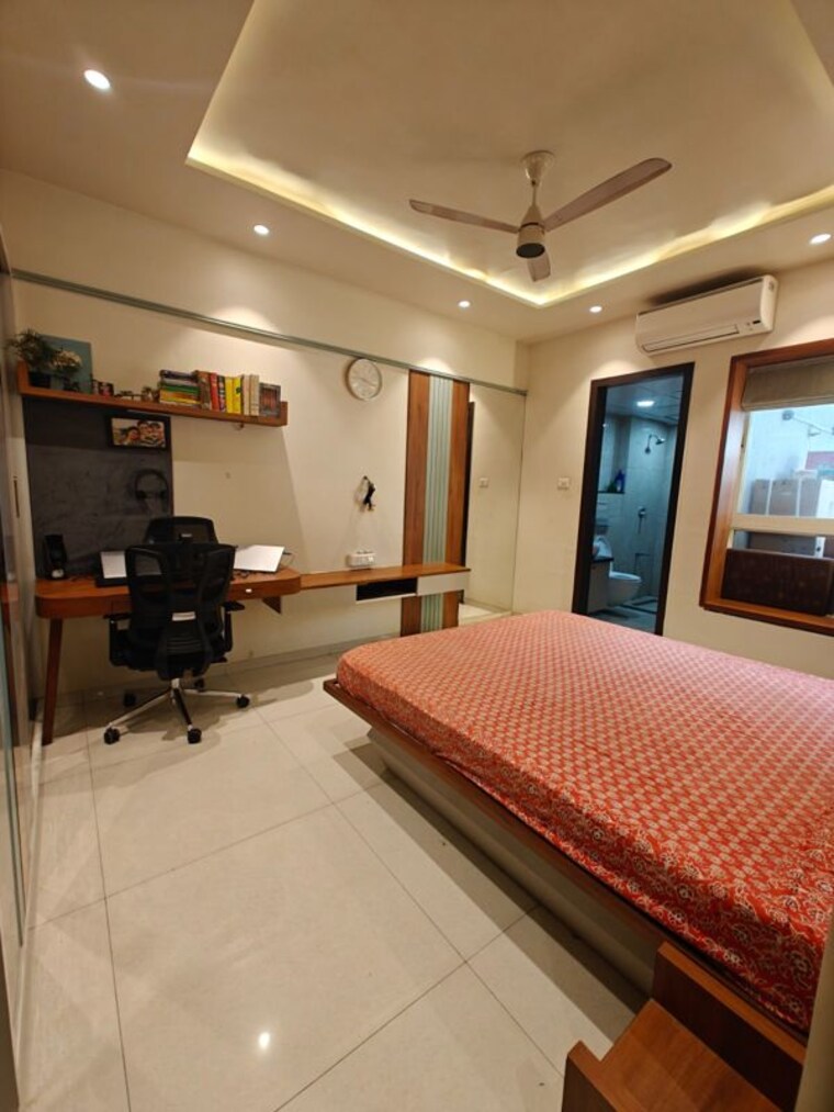 Bedroom, kunal-aspiree 3 Bedroom 1300 Sq.Ft. Apartment In Balewadi Pune 10434372