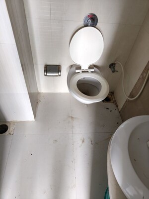 Bathroom in 2 BHK Apartment at Vighnahar Heights, Nerul – for Rent