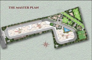 Master Plan in 3 BHK Apartment at Shriram Serenity, Rajanukunte – for Sale